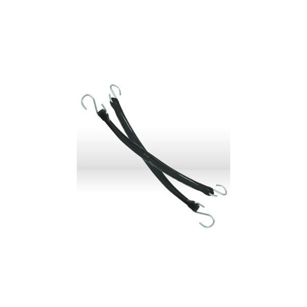 Kotap Alliance Tarp Strap, Type: Tarp Straps, EPDM Rubber, hooks assembled, Size: 21in. Tarp Strap, Black TRS21 - main